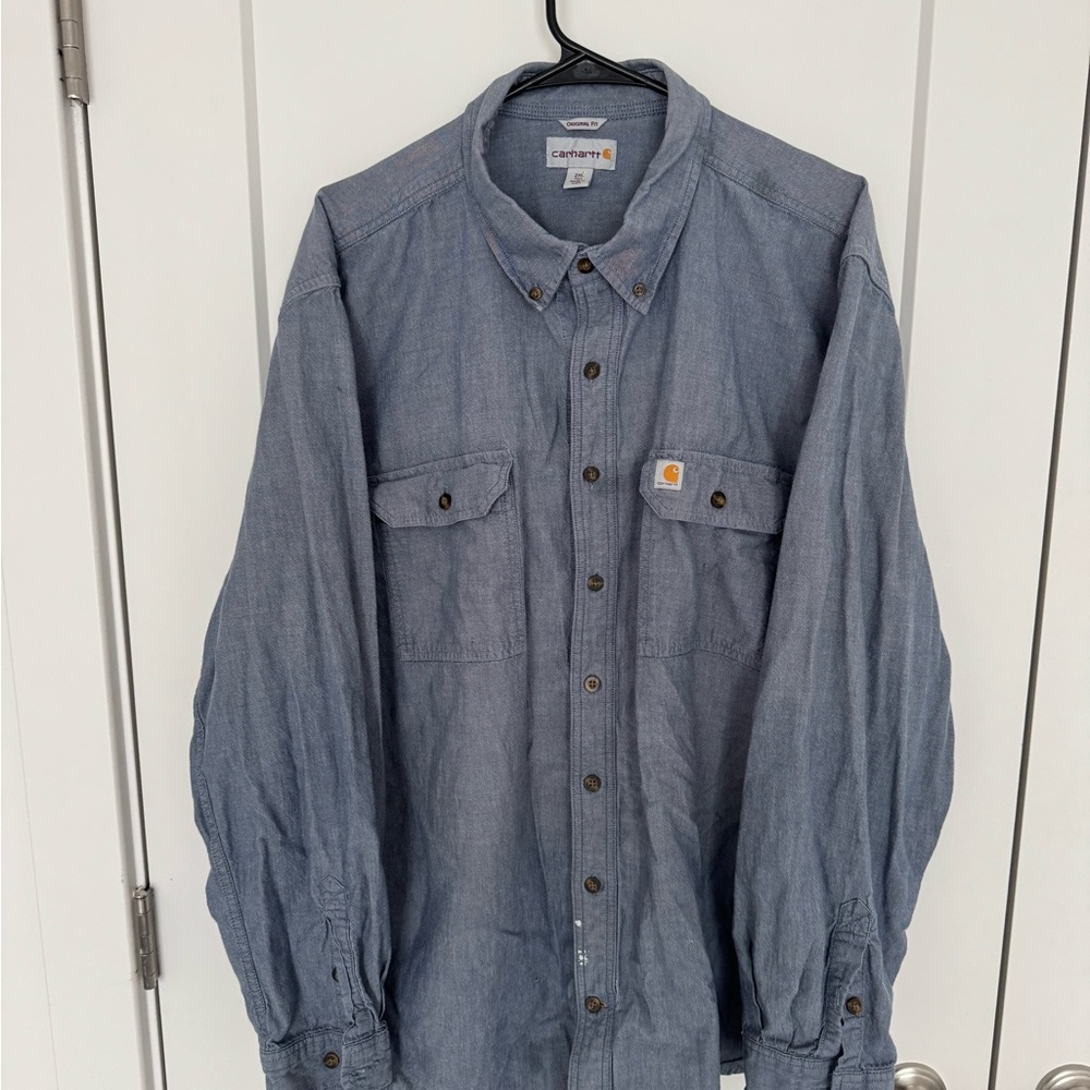 Carhartt Light Blue Original Fit Shirt